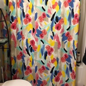 Kate Spade Shower Curtain EUC
